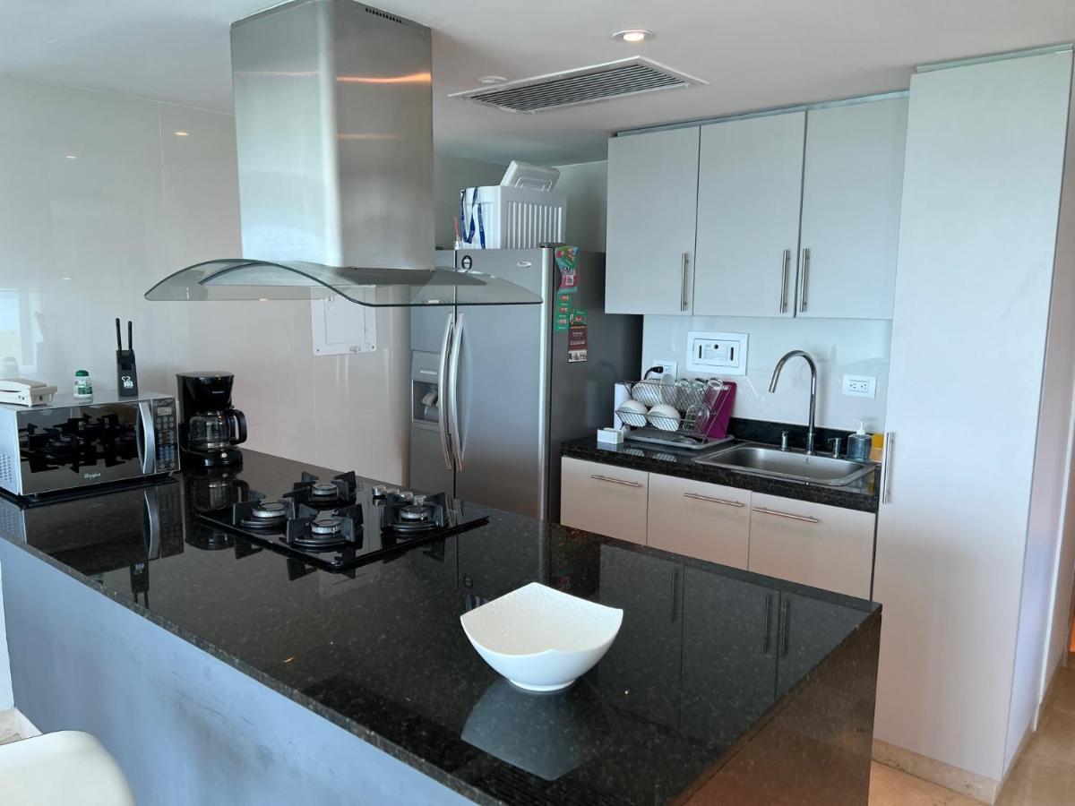 Luxury Apartment In Ocean Pavillion Hotel Cartagena Exterior photo