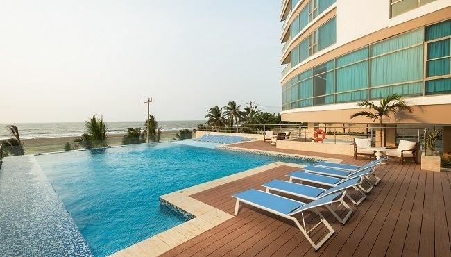 Luxury Apartment In Ocean Pavillion Hotel Cartagena Room photo